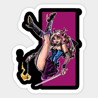 Firelight Succubus Sticker